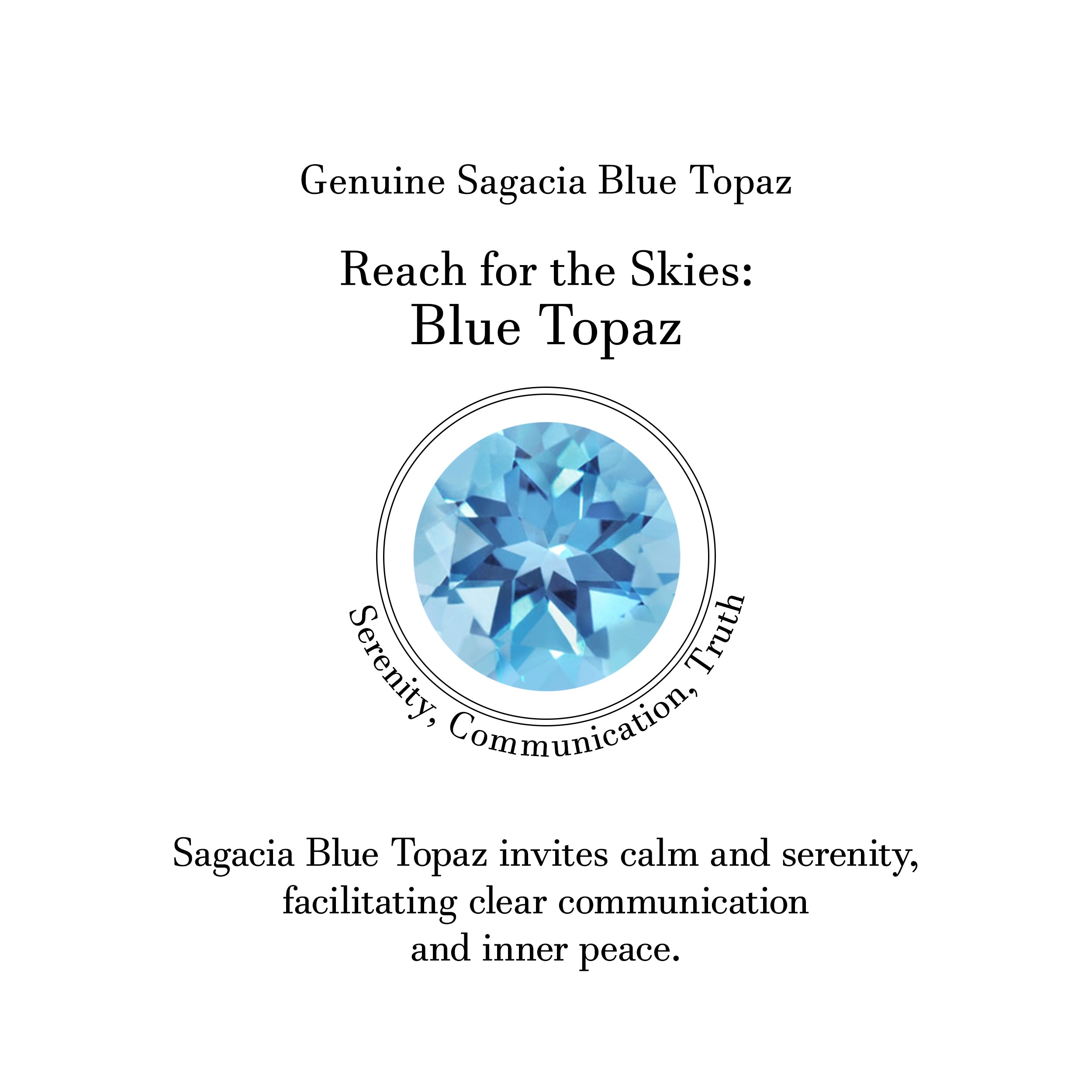 Blue Topaz Leverback Earring-(BTZ-SE-670.)
